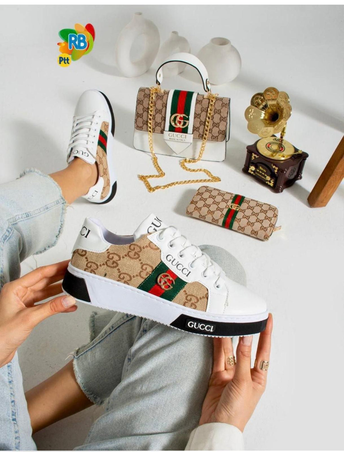 Bag and Shoes and Wallet