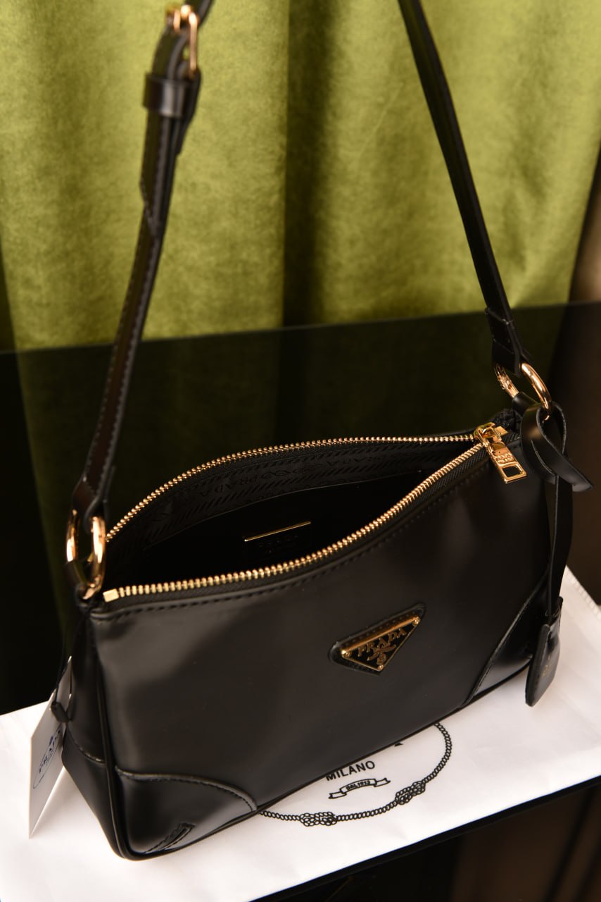 PR - Re-Edition 2002 Nylon Brushed Shoulder Bag