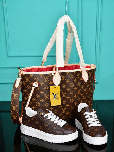 Neverfull Tasche und Schuhe