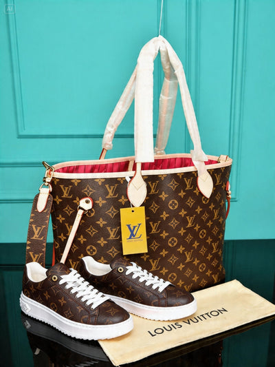 Neverfull Tasche und Schuhe