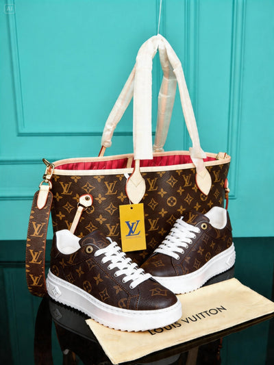 Neverfull Tasche und Schuhe