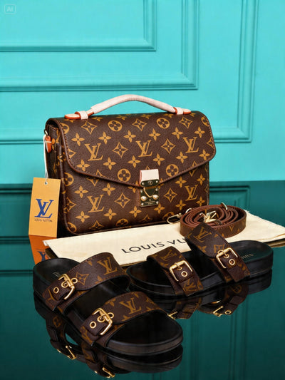 Metis-Tasche und -Pantoffel