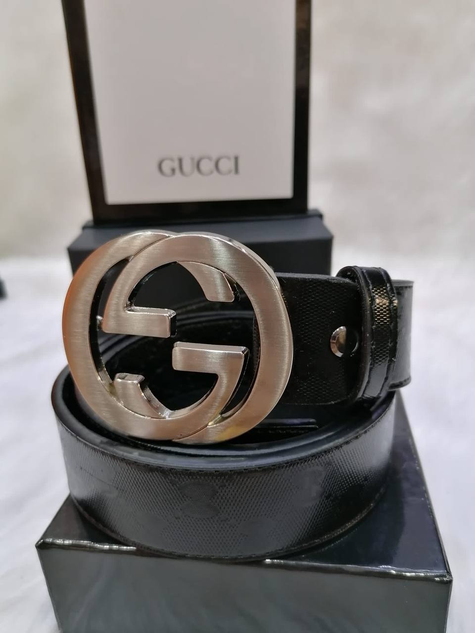G.G. Leather Belt