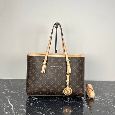 Oma-Schultertasche mit Reißverschluss