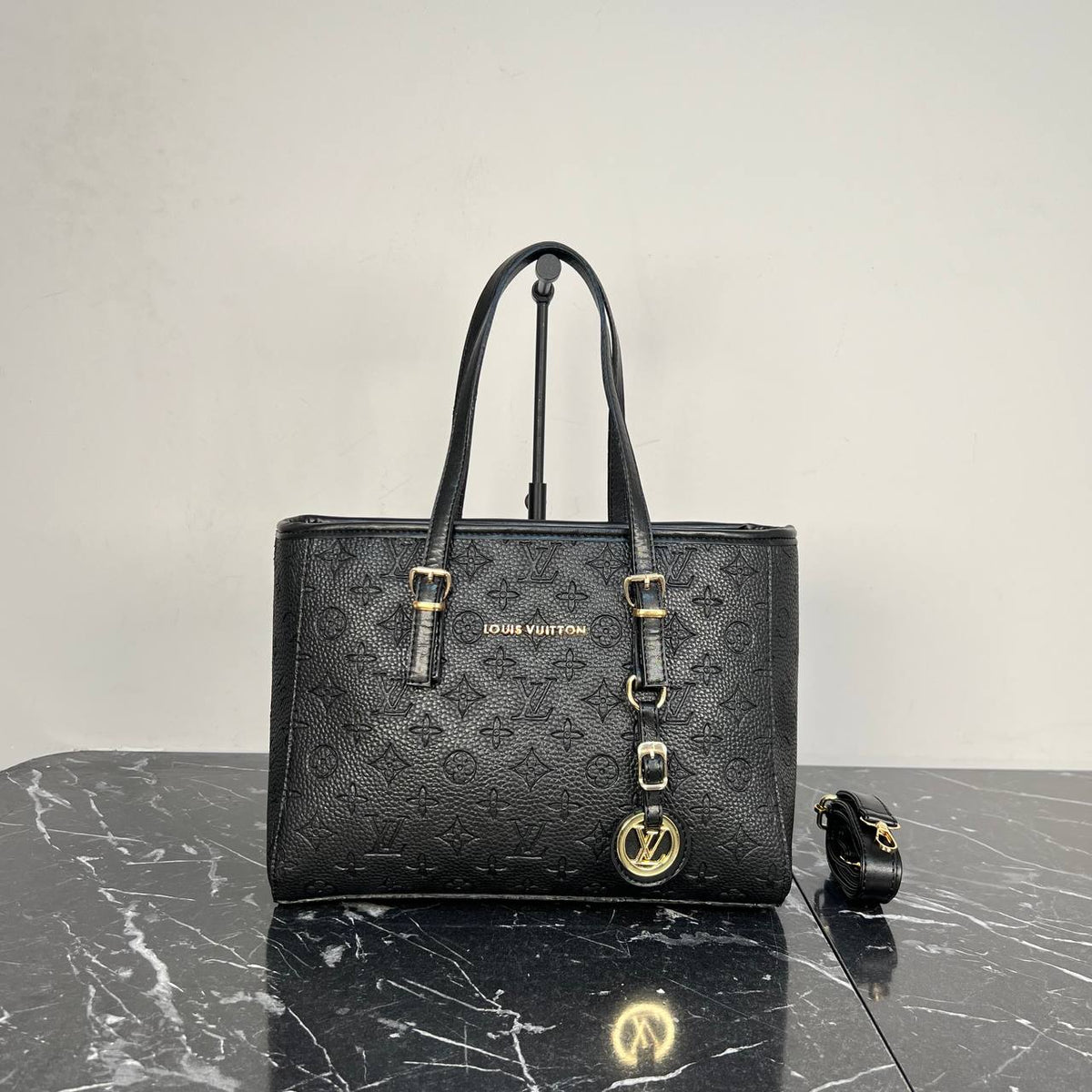 Oma-Schultertasche mit Reißverschluss