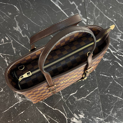 Oma-Schultertasche mit Reißverschluss