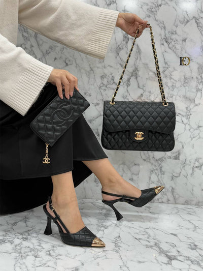 CH - Tasche, Schuhe und Geldbörse