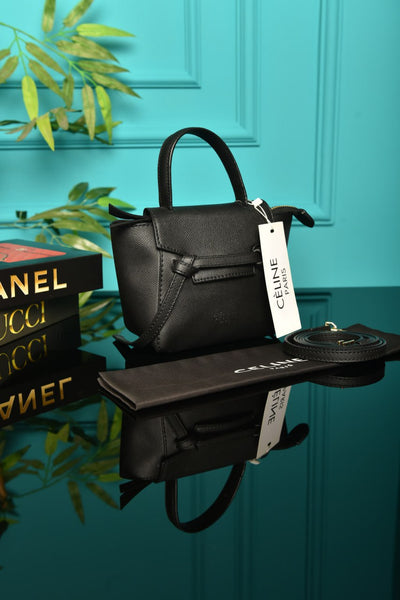 CLN - Nano-Tasche aus genarbtem Kalbsleder