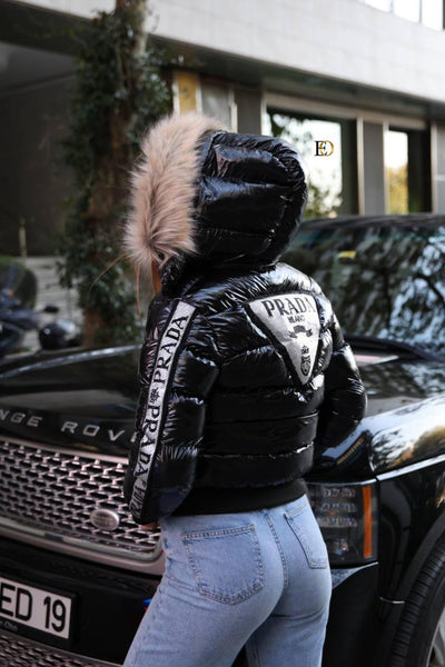 PRD -  Quilted Stone-Studded Jacket