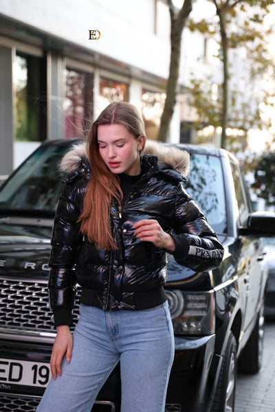 PRD -  Quilted Stone-Studded Jacket