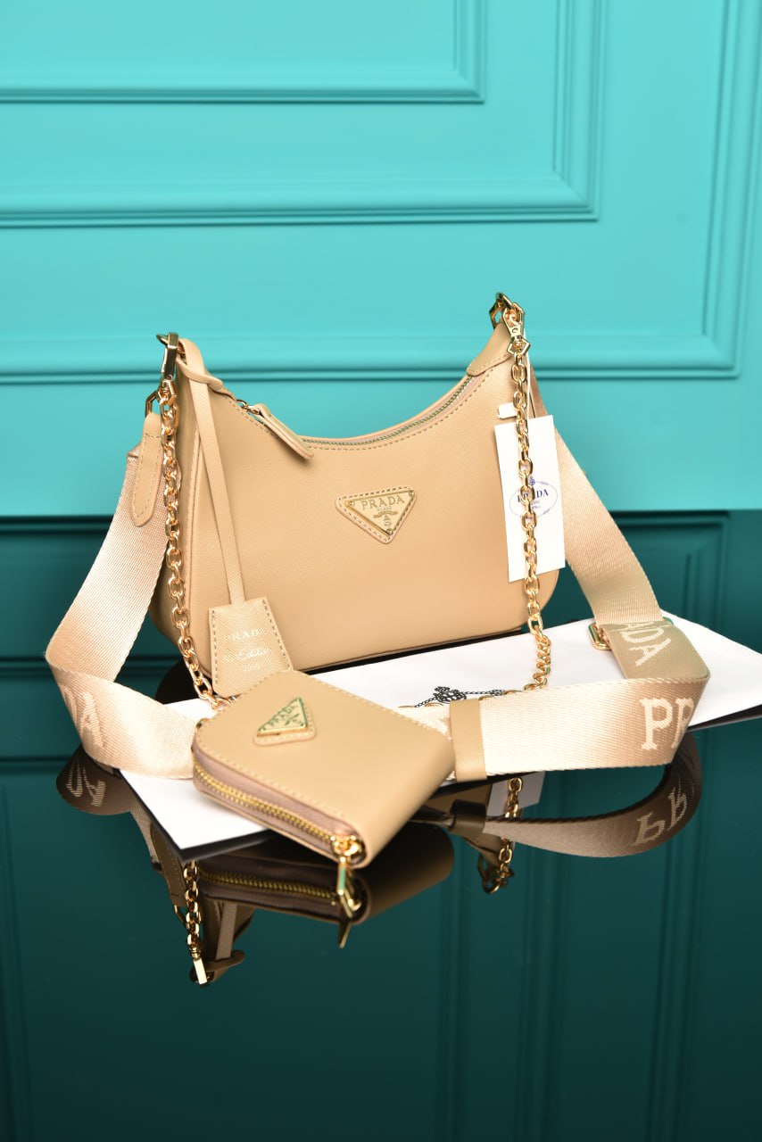 Re-Edition 2005 Saffiano Leather Bag